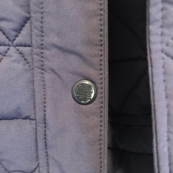 Marc New York Andrew Marc Stretch Faux Down Puffer Vest Blue Size XS Full Zip - Picture 8 of 8